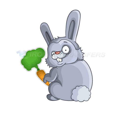 Rabbit Iron-on Stickers (Heat Transfers)NO.8942